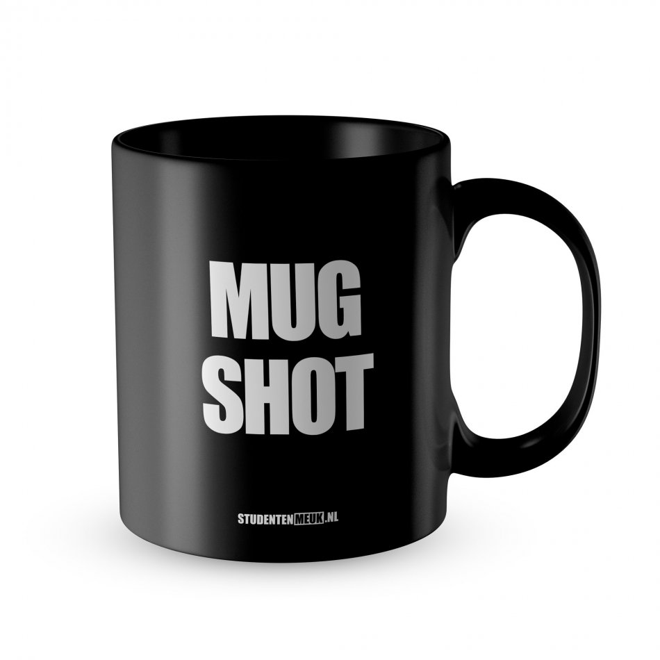 Mug Shot - Zwart